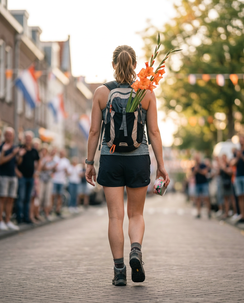 Gladiool close-up — symbool van overwinning en kracht